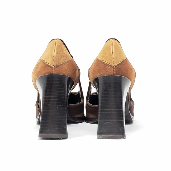 ❤ Via Spiga Lina Blonde Suede Heels ❤ - Picture 5 of 8